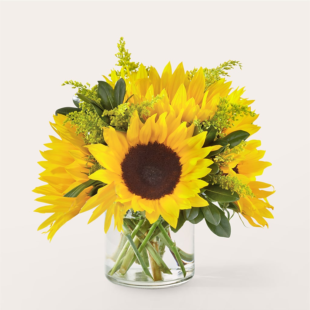 Beaming Sunflower Bouquet flower arrangement by Honeybee Floral