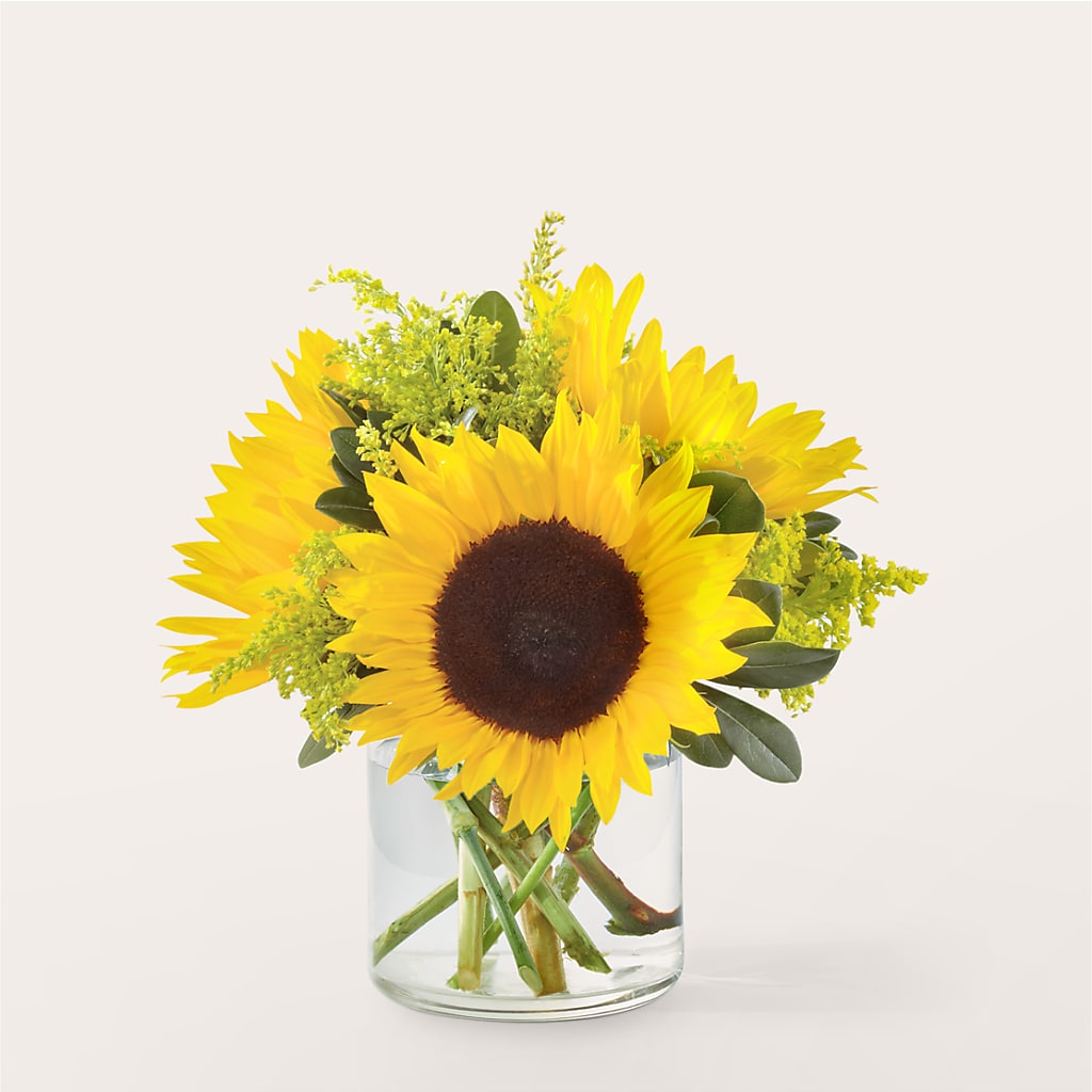 Beaming Sunflower Bouquet flower arrangement by Honeybee Floral