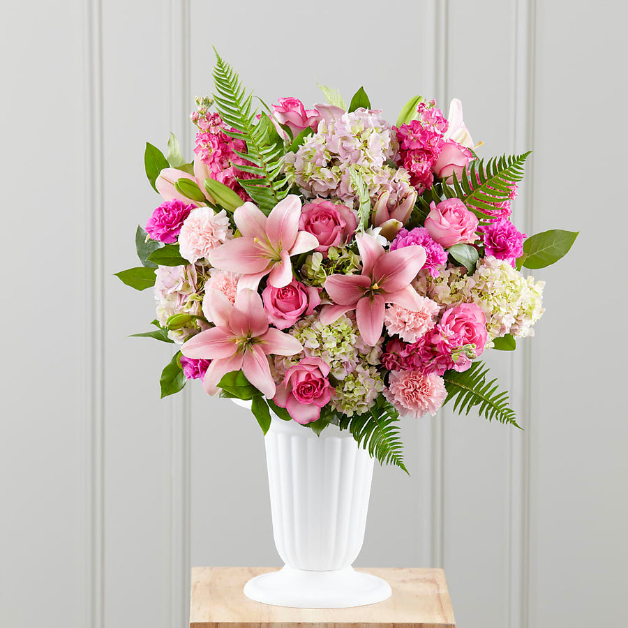 Never-Ending Love Arrangement flower arrangement by Honeybee Floral