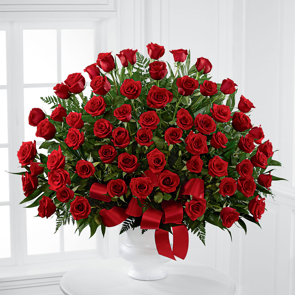Blessed with Love Arrangement flower arrangement by Honeybee Floral