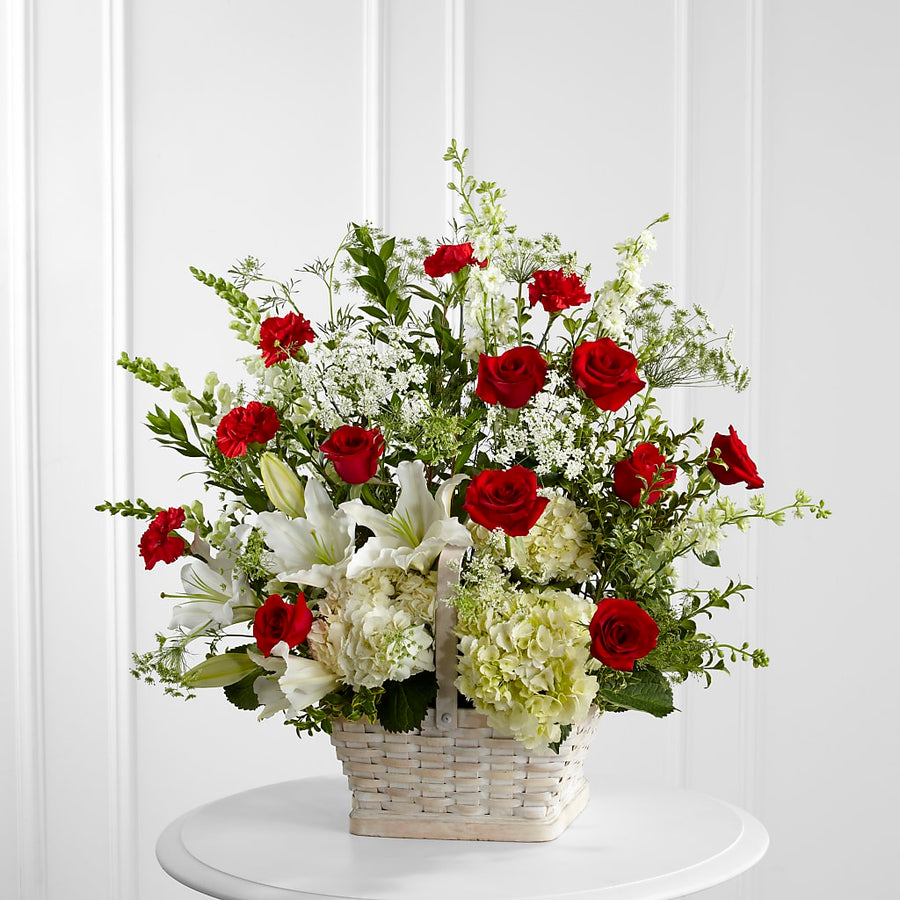 In Loving Memory Arrangement flower arrangement by Honeybee Floral