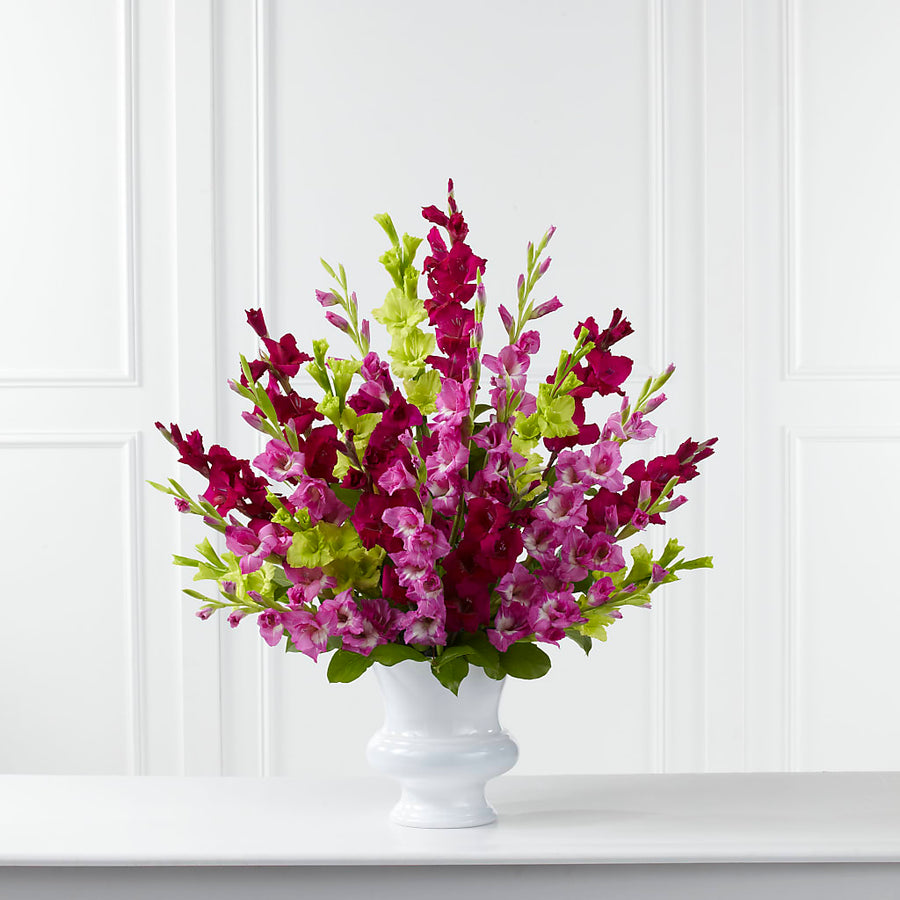 Solemn Offering Arrangement flower arrangement by Honeybee Floral