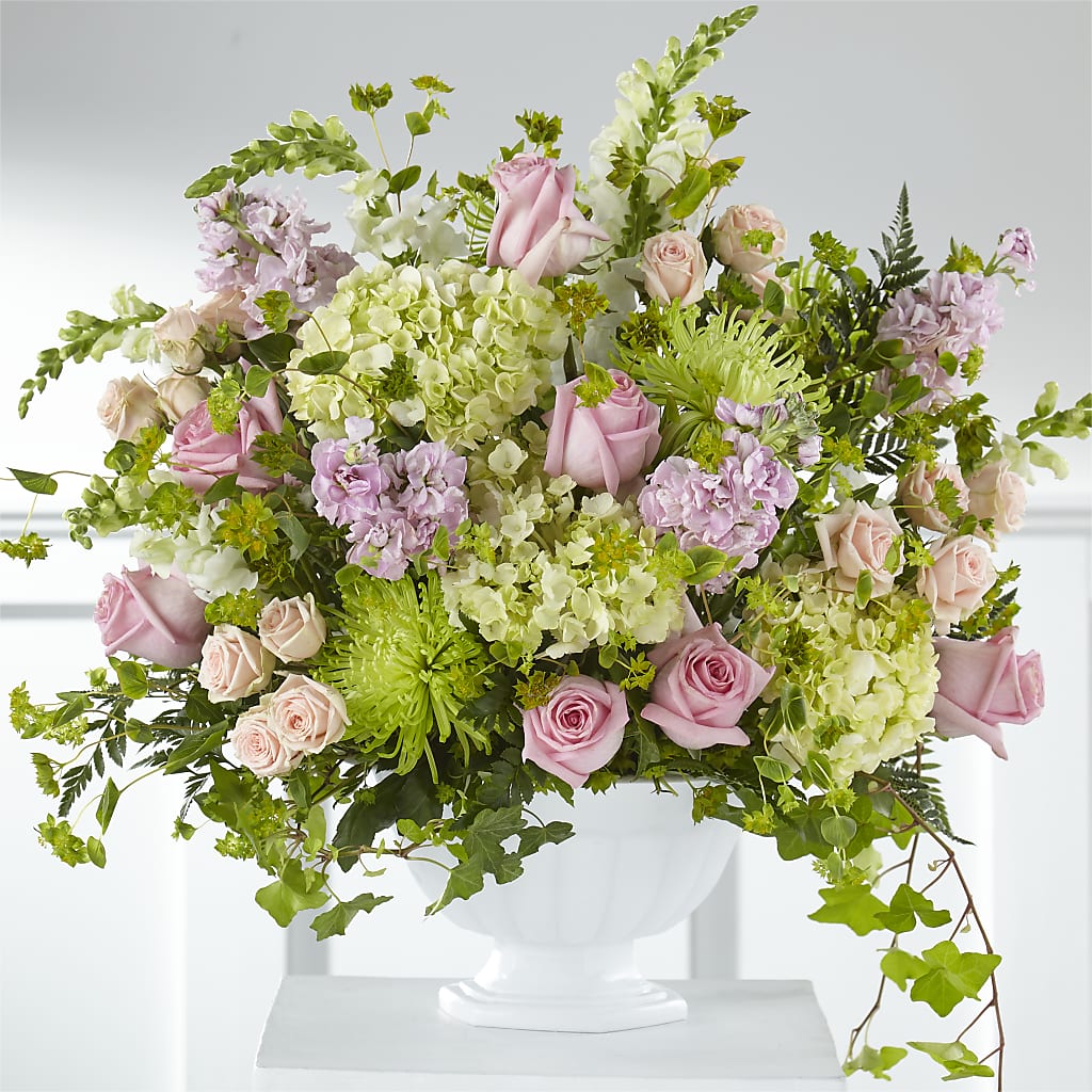 Radiant Embrace Arrangement flower arrangement by Honeybee Floral