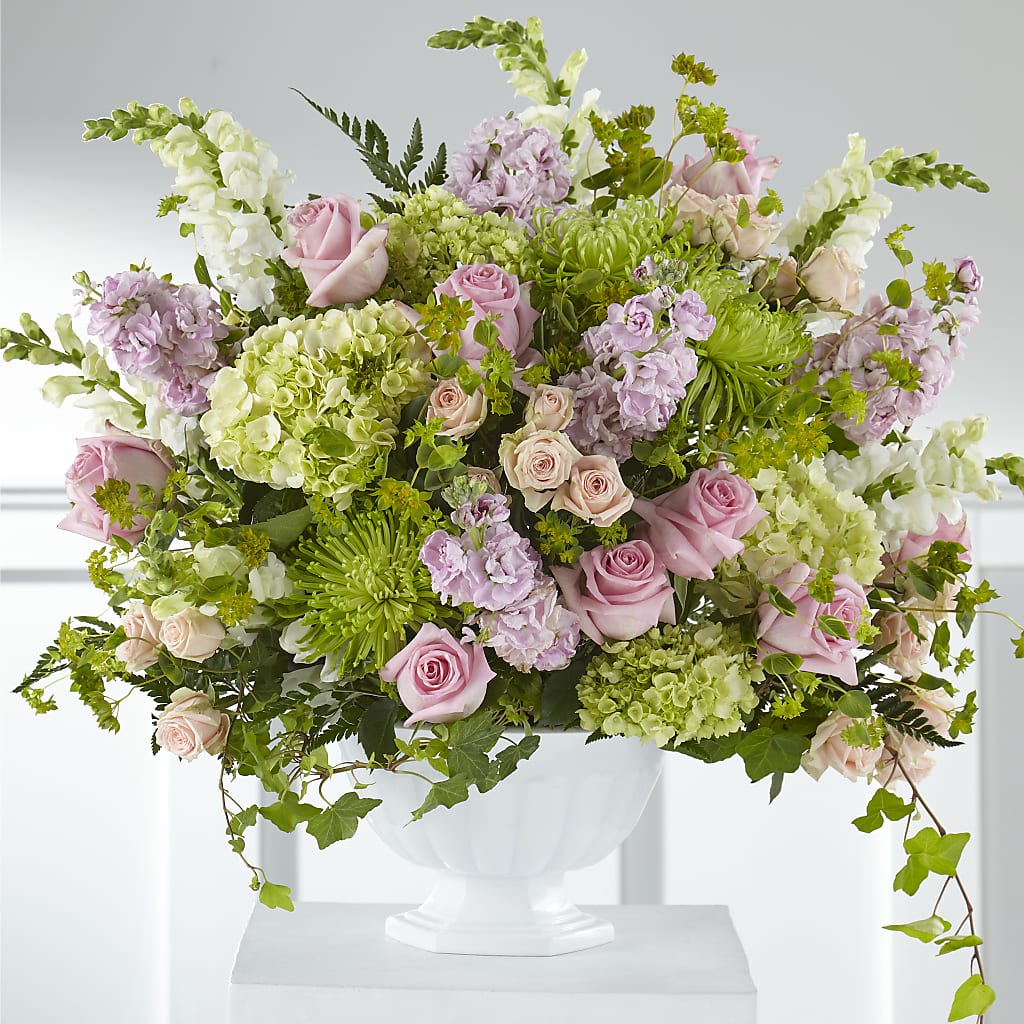 Radiant Embrace Arrangement flower arrangement by Honeybee Floral