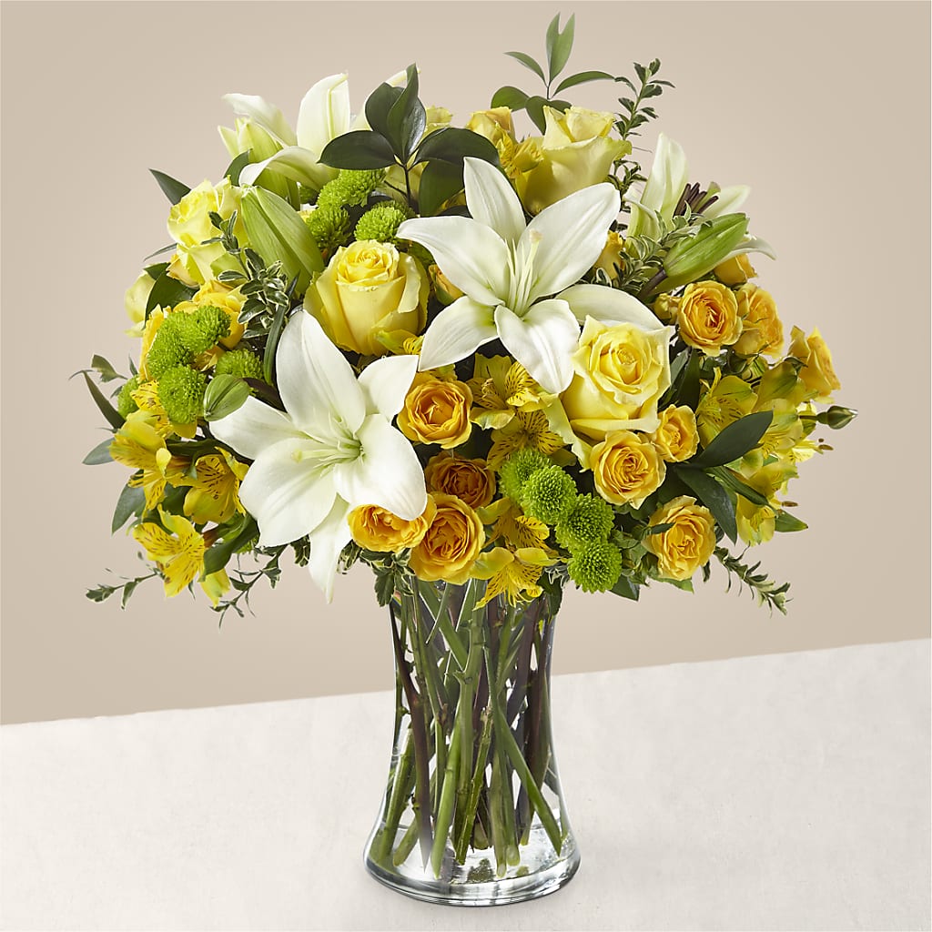 Hope & Serenity Bouquet flower arrangement by Honeybee Floral