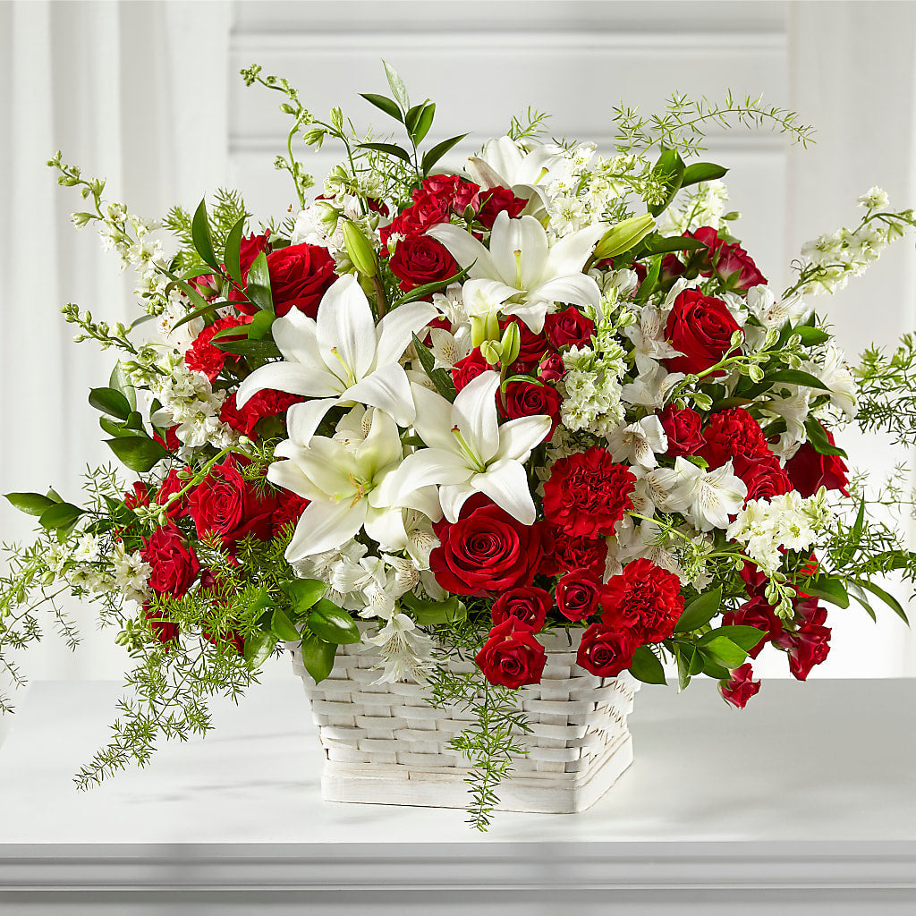 Sentiments of Love Arrangement flower arrangement by Honeybee Floral