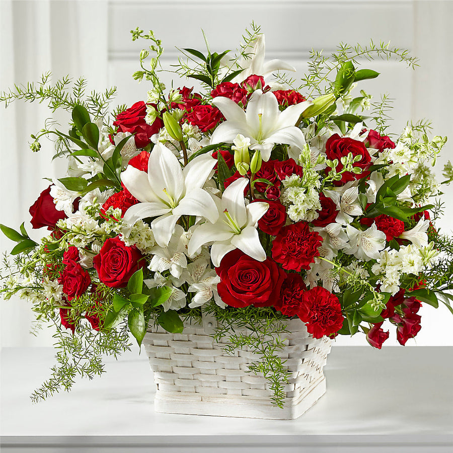 Sentiments of Love Arrangement flower arrangement by Honeybee Floral