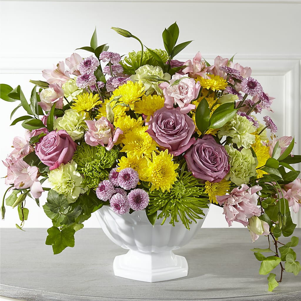 Healing Thoughts Arrangement flower arrangement by Honeybee Floral