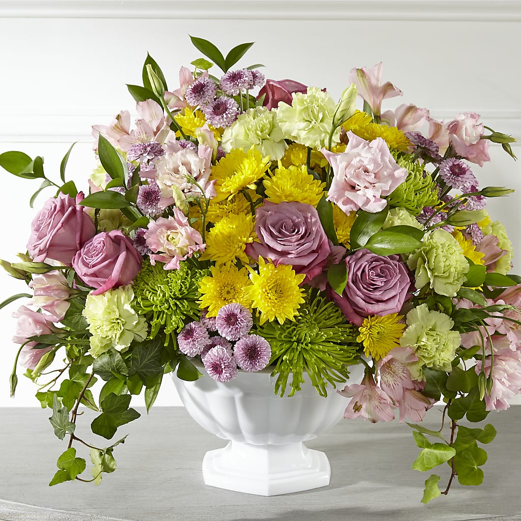 Healing Thoughts Arrangement flower arrangement by Honeybee Floral