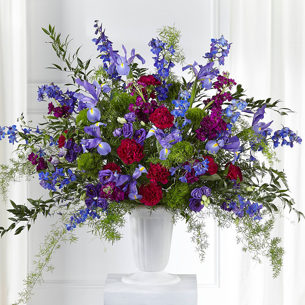 Memorial of Life Arrangement flower arrangement by Honeybee Floral