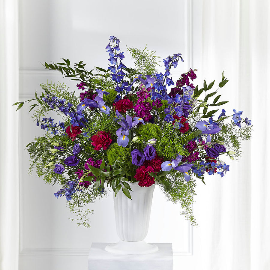 Memorial of Life Arrangement flower arrangement by Honeybee Floral