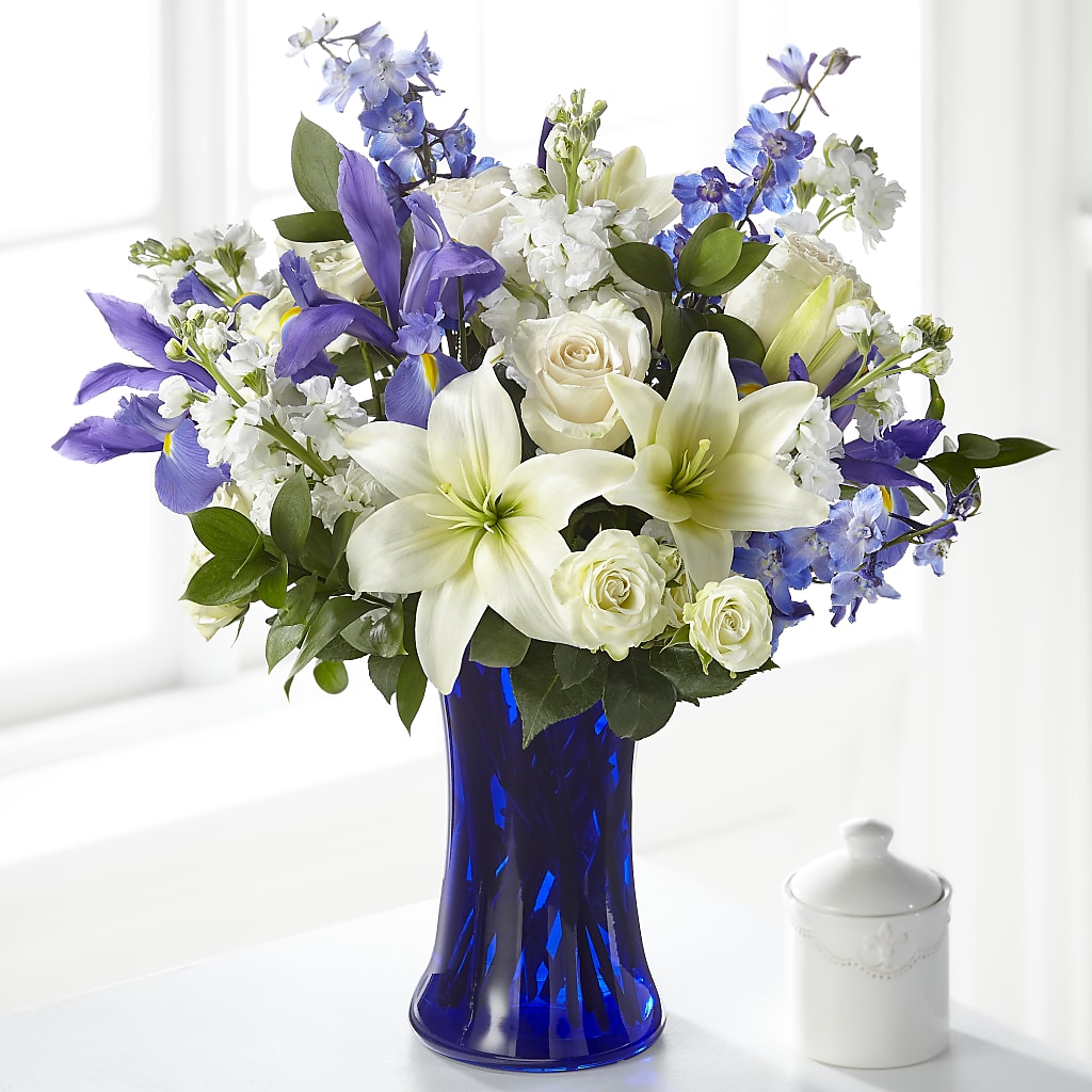 Calming Comfort Bouquet flower arrangement by Honeybee Floral