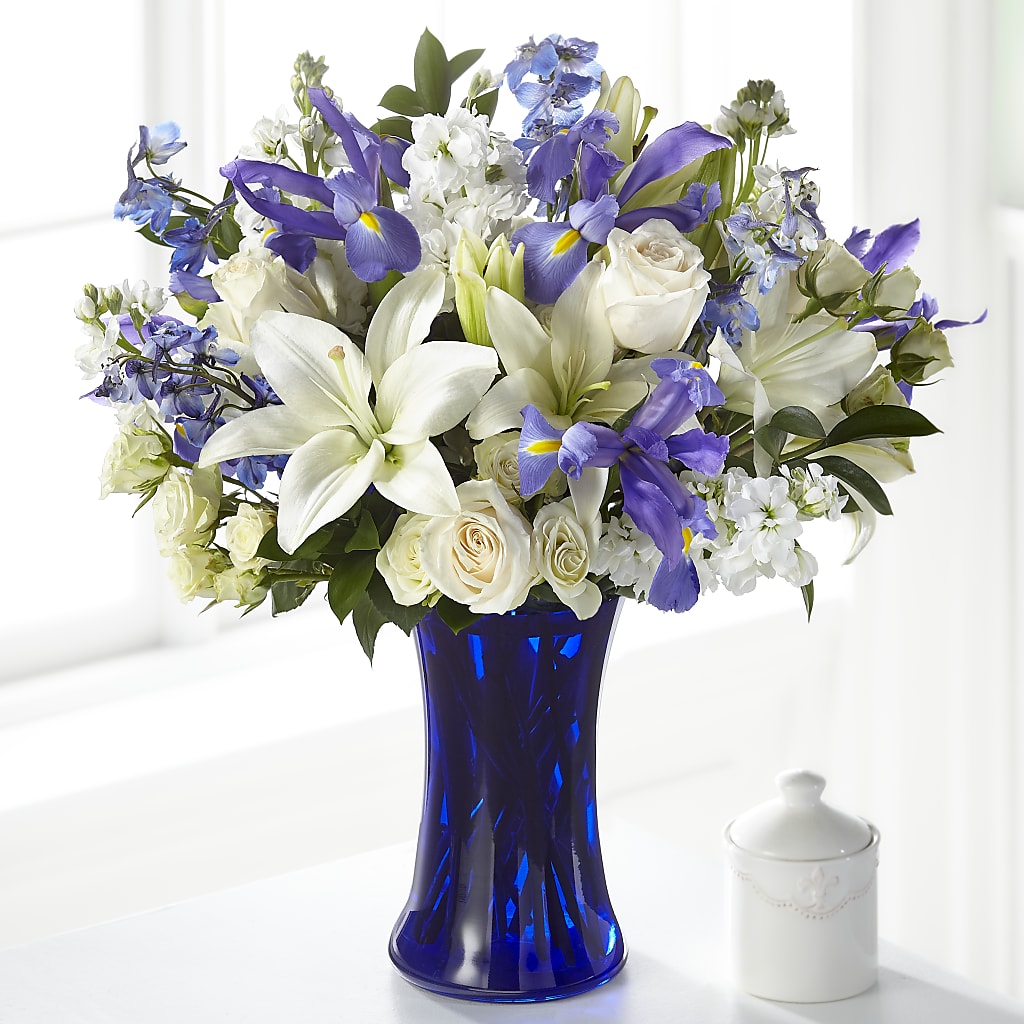 Calming Comfort Bouquet flower arrangement by Honeybee Floral