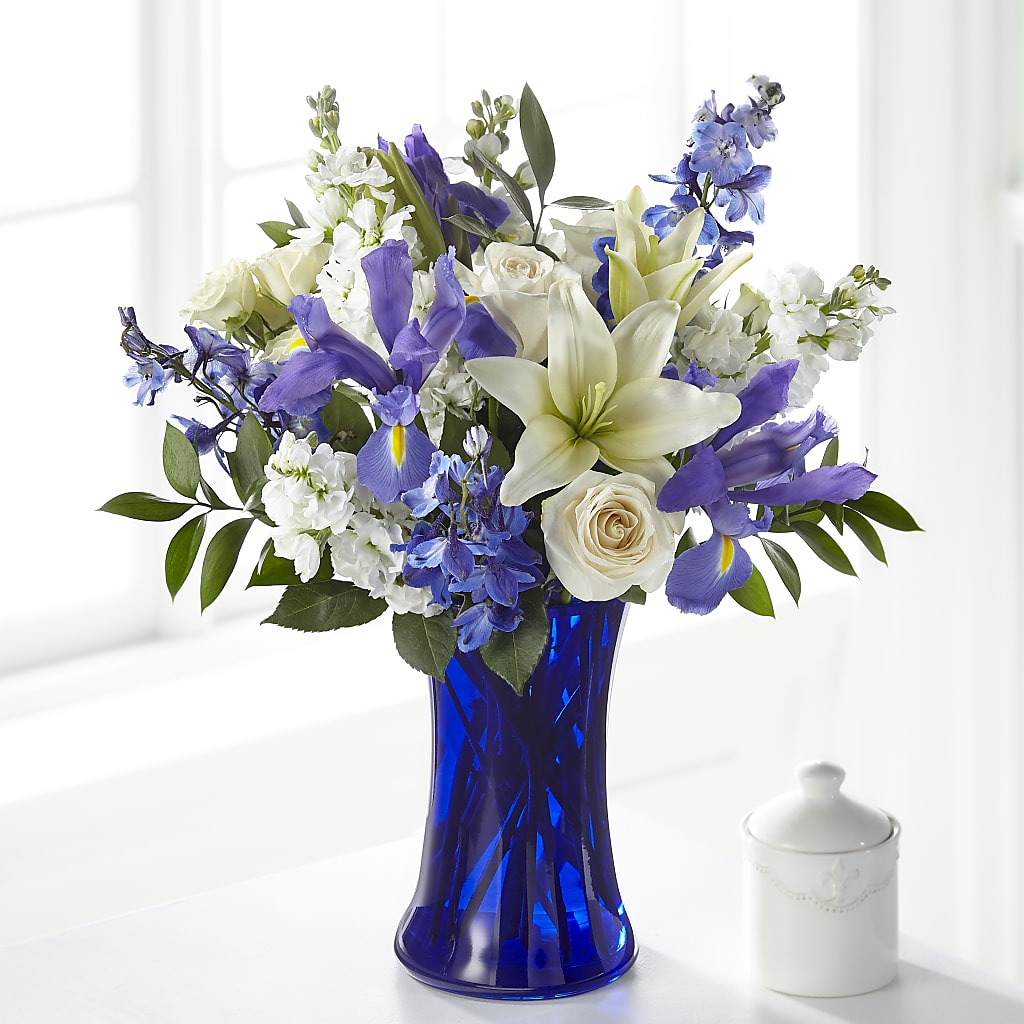 Calming Comfort Bouquet flower arrangement by Honeybee Floral