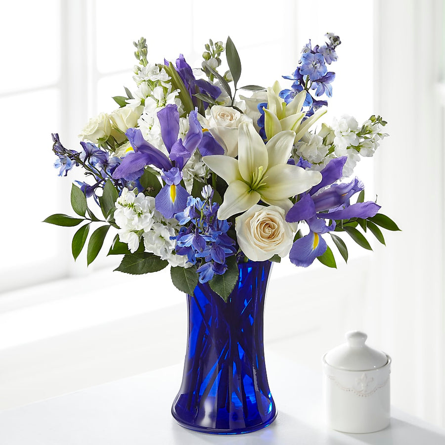 Calming Comfort Bouquet flower arrangement by Honeybee Floral