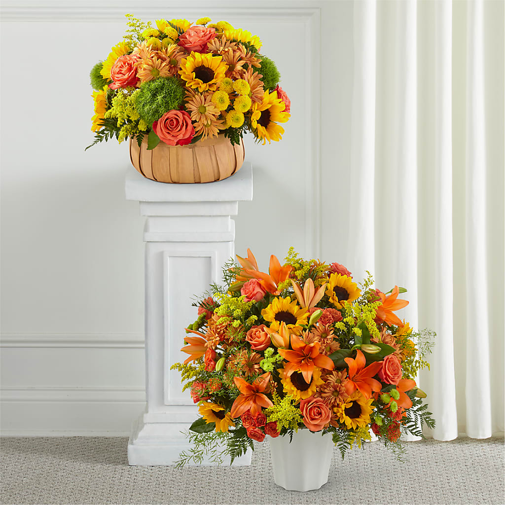 Heart of Gold Bundles flower arrangement by Honeybee Floral