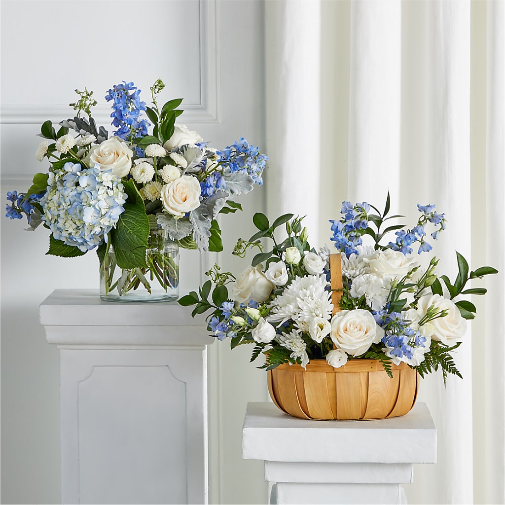 Blessings of Memory Bundles flower arrangement by Honeybee Floral