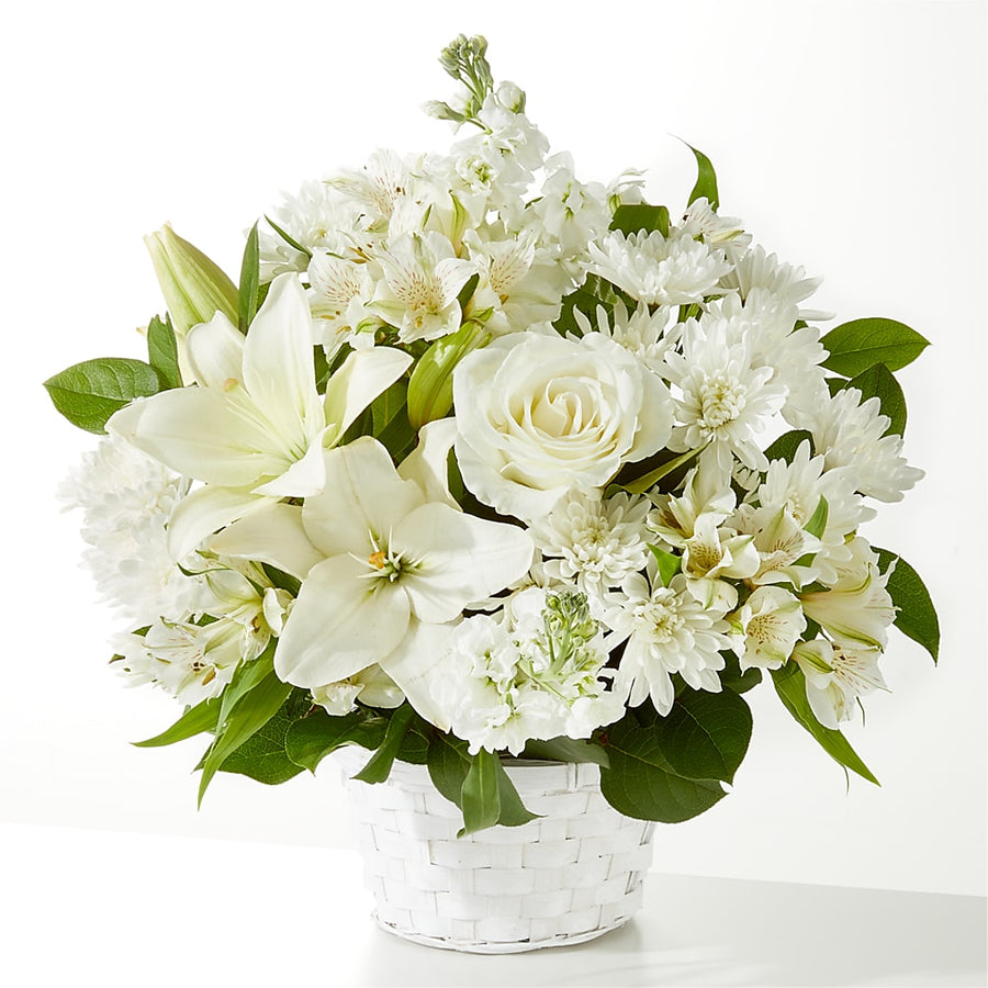 Peaceful Reflections Arrangement flower arrangement by Honeybee Floral