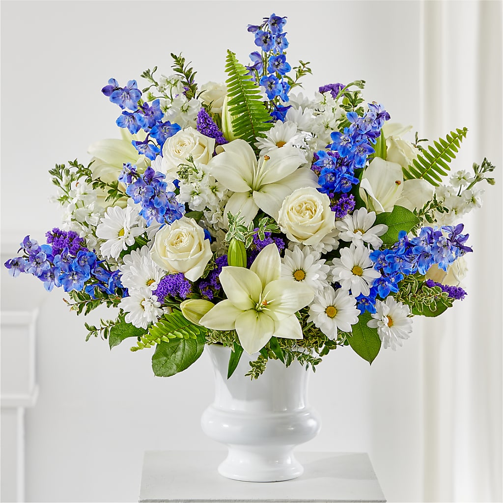 Expressions of Hope Urn Arrangement flower arrangement by Honeybee Floral