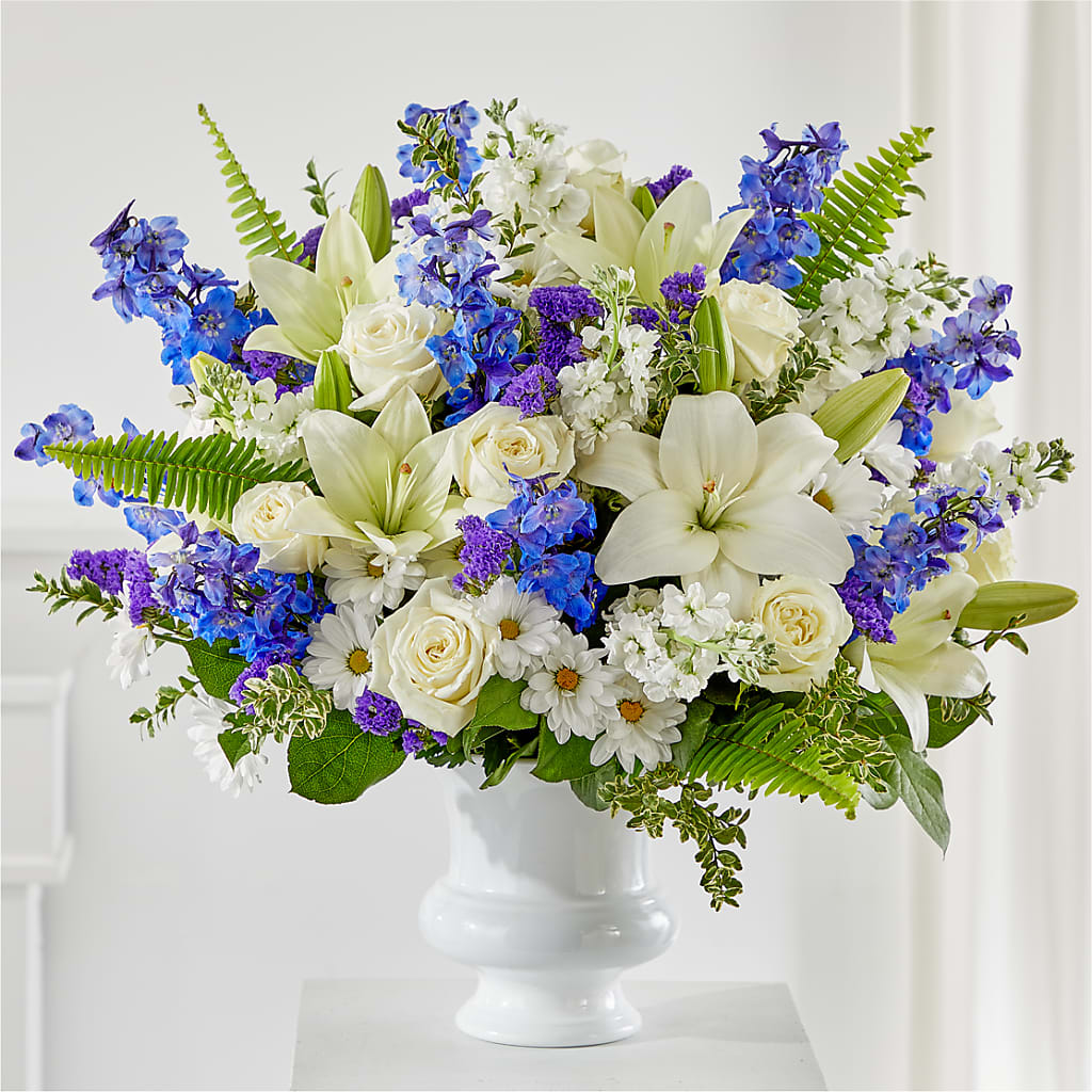 Expressions of Hope Urn Arrangement flower arrangement by Honeybee Floral