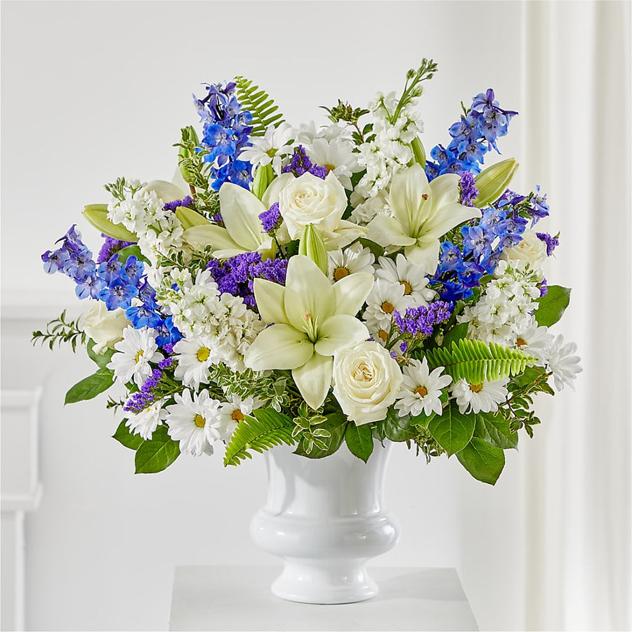 Expressions of Hope Urn Arrangement flower arrangement by Honeybee Floral