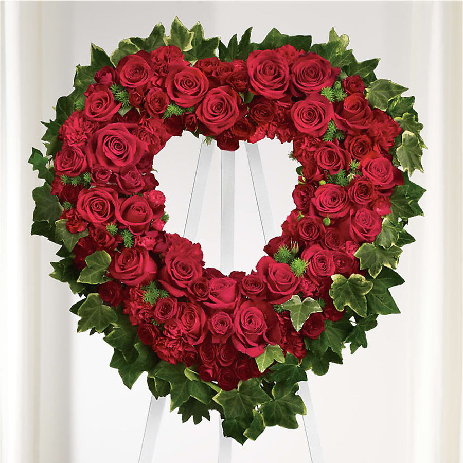 Wholehearted Standing Spray flower arrangement by Honeybee Floral