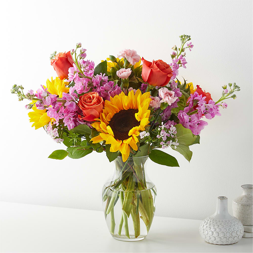 Yellow Brick Road Bouquet flower arrangement by Honeybee Floral