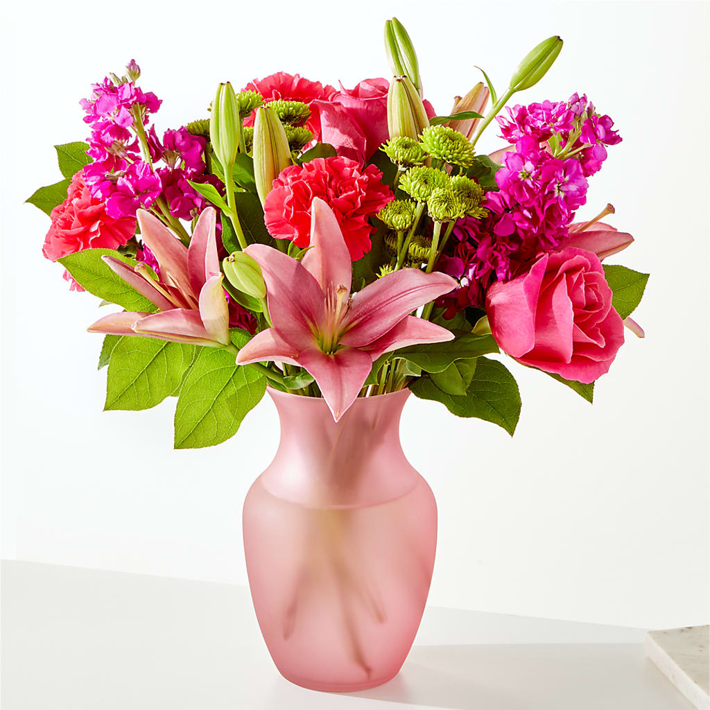 Watermelon Crush Bouquet flower arrangement by Honeybee Floral