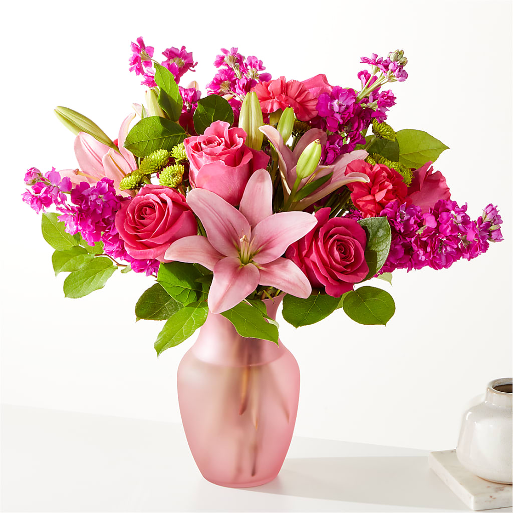 Watermelon Crush Bouquet flower arrangement by Honeybee Floral