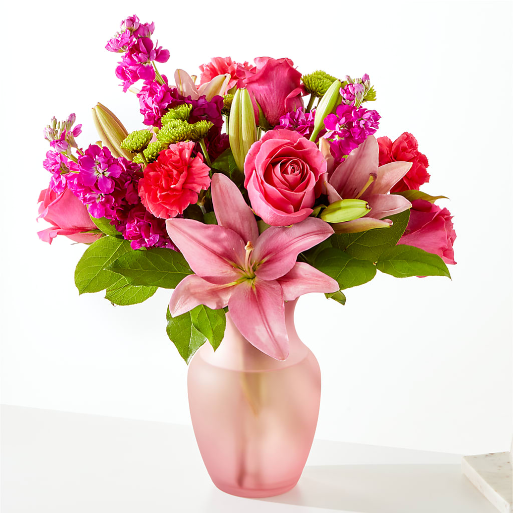 Watermelon Crush Bouquet flower arrangement by Honeybee Floral