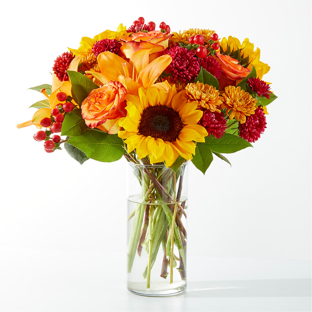 Fall Day Bouquet flower arrangement by Honeybee Floral