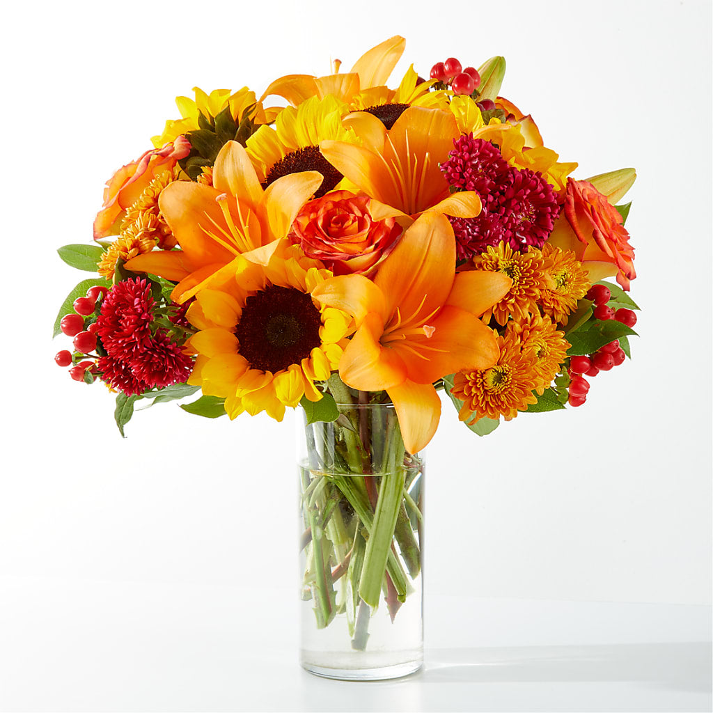 Fall Day Bouquet flower arrangement by Honeybee Floral