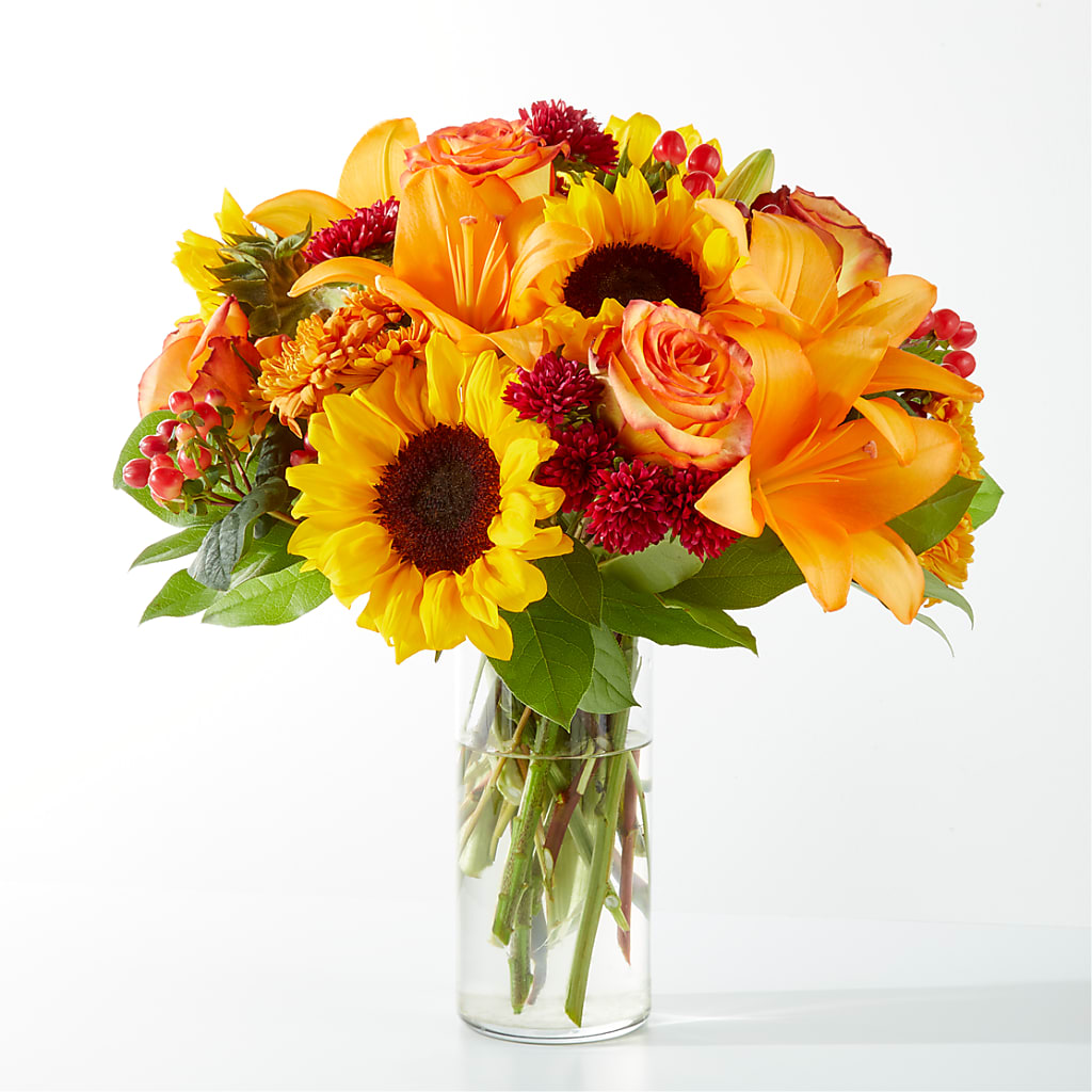 Fall Day Bouquet flower arrangement by Honeybee Floral