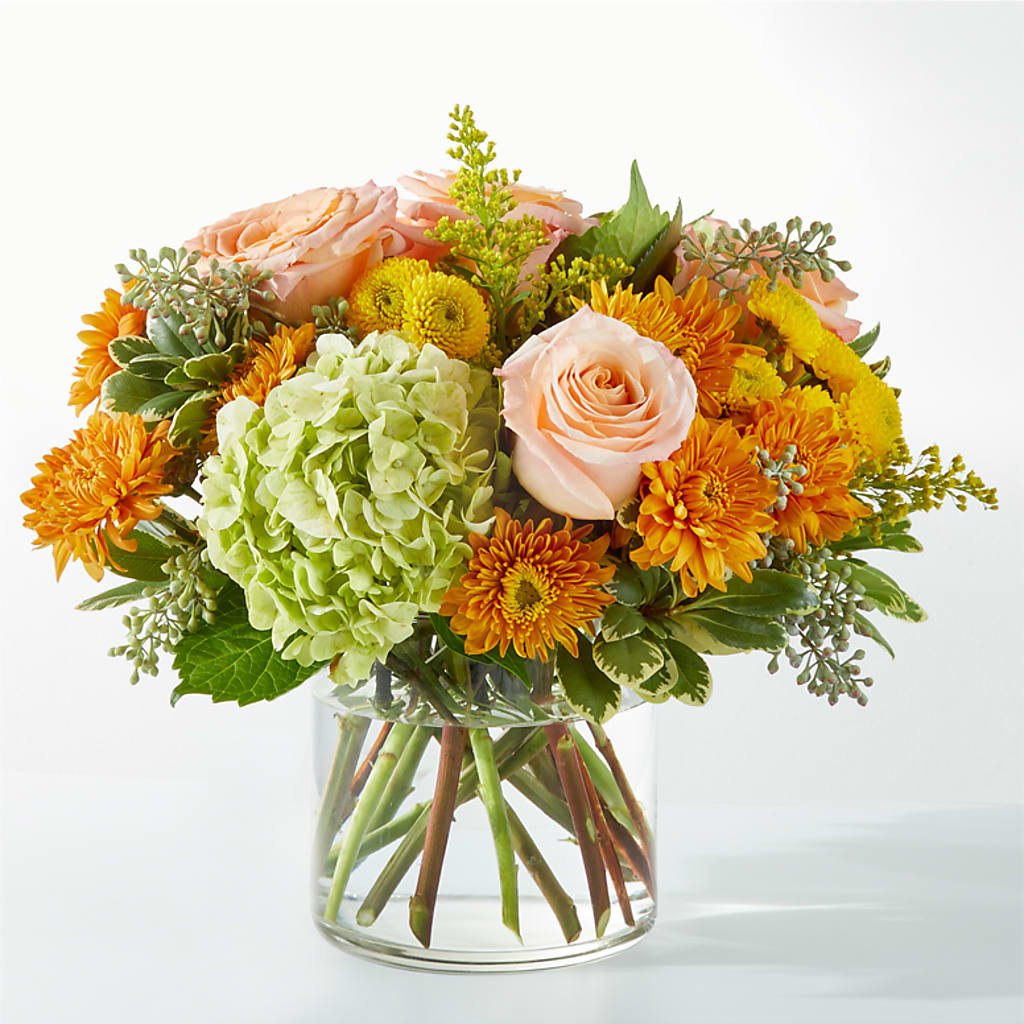 Fall Foliage Bouquet flower arrangement by Honeybee Floral