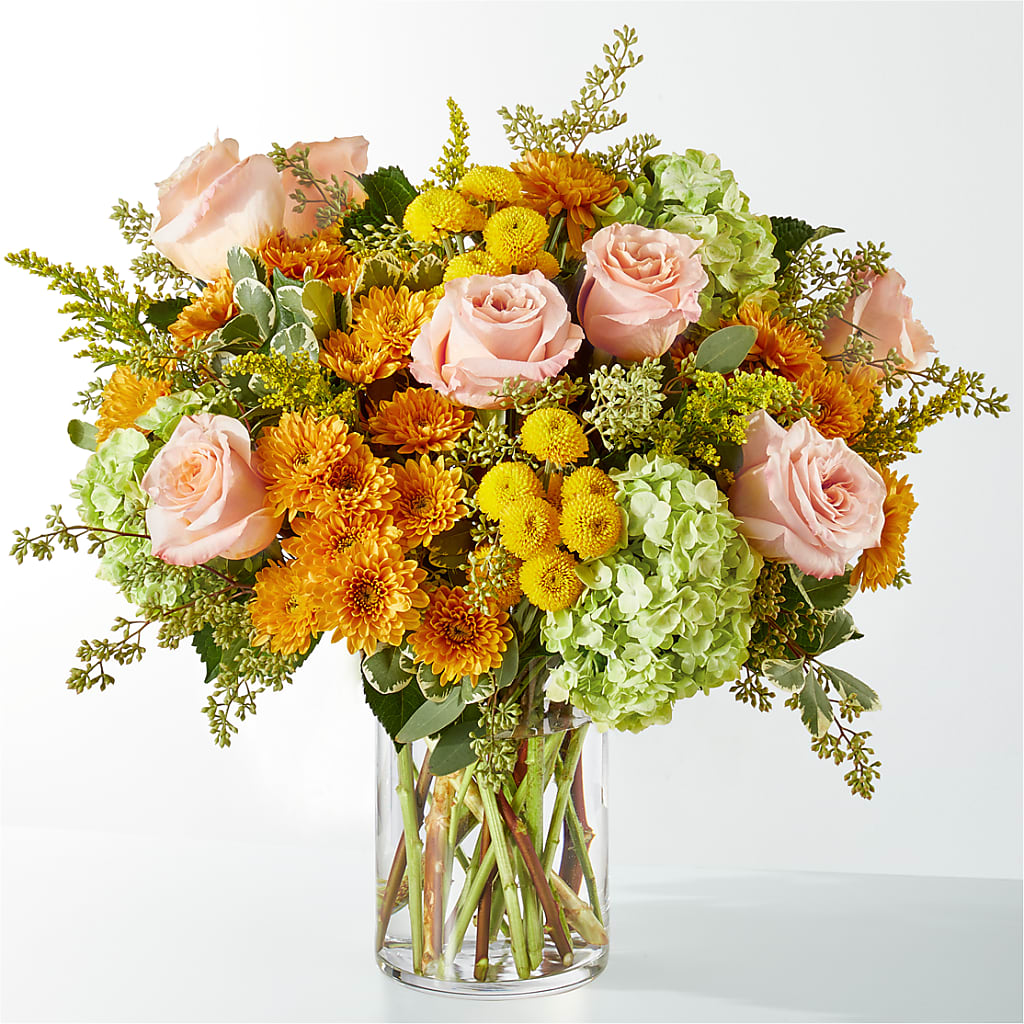 Fall Foliage Bouquet flower arrangement by Honeybee Floral