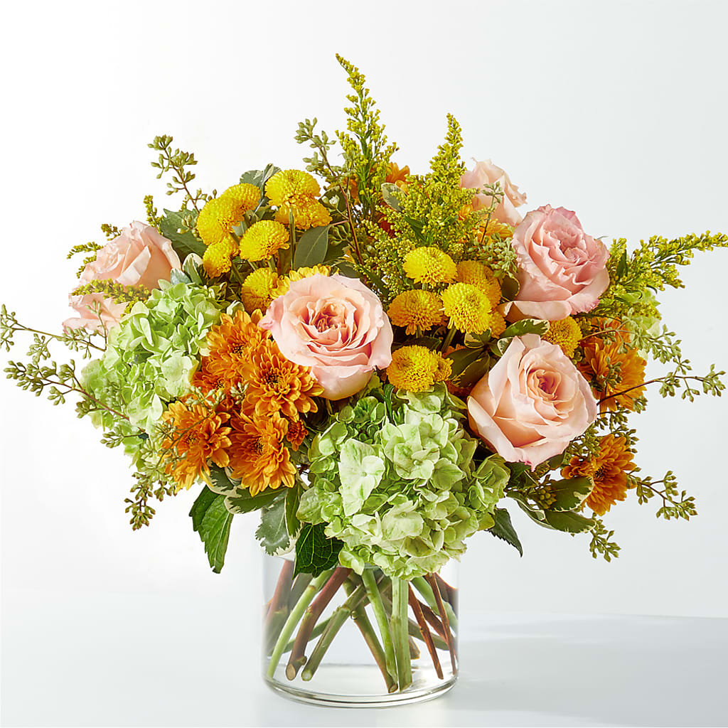Fall Foliage Bouquet flower arrangement by Honeybee Floral