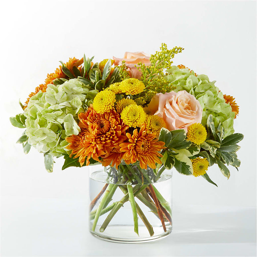 Fall Foliage Bouquet flower arrangement by Honeybee Floral