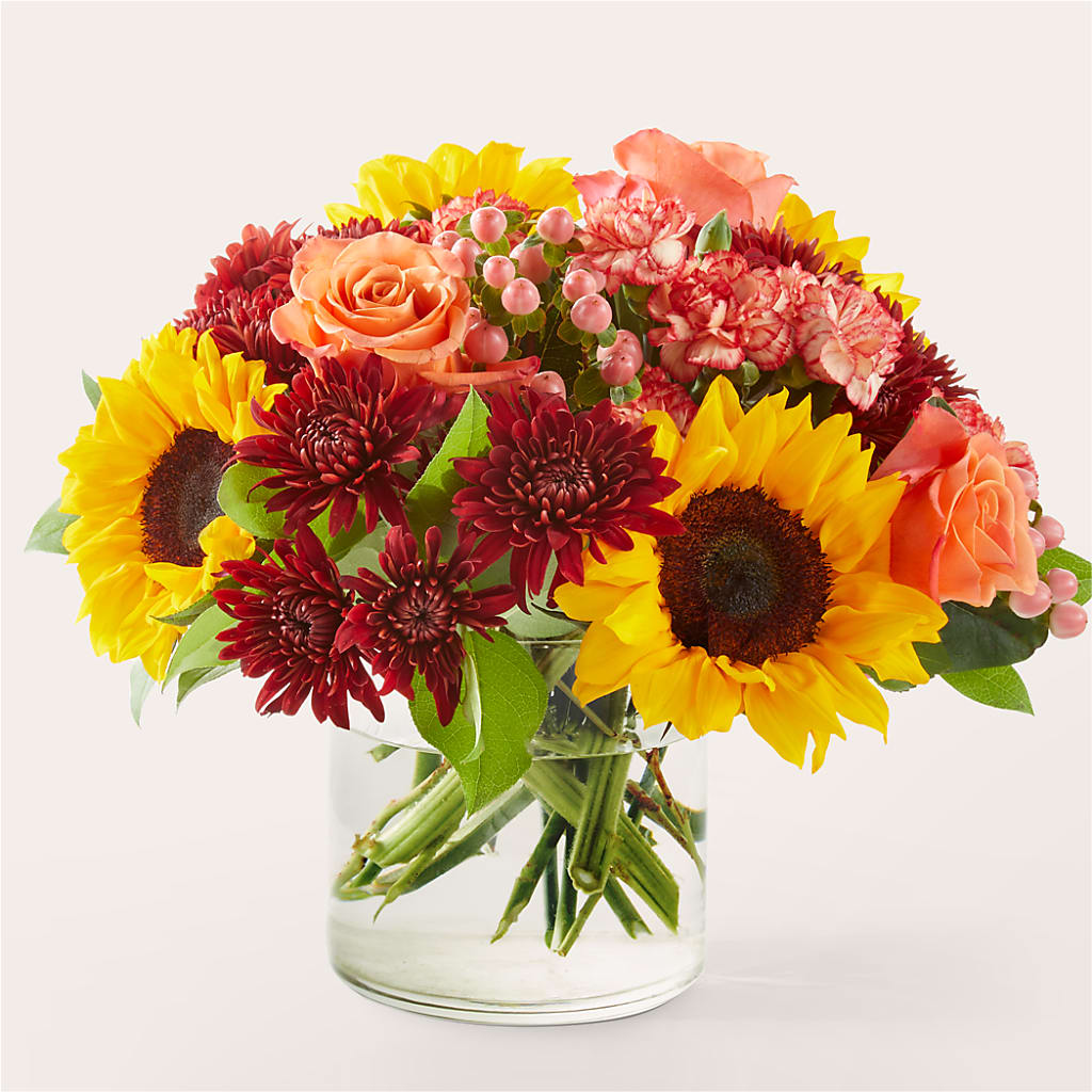 September Sunset Bouquet flower arrangement by Honeybee Floral