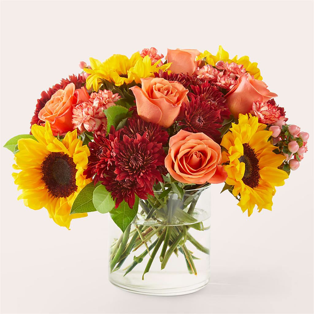 September Sunset Bouquet flower arrangement by Honeybee Floral