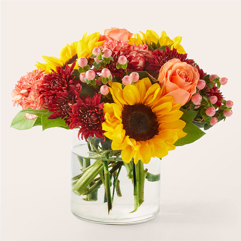 September Sunset Bouquet flower arrangement by Honeybee Floral