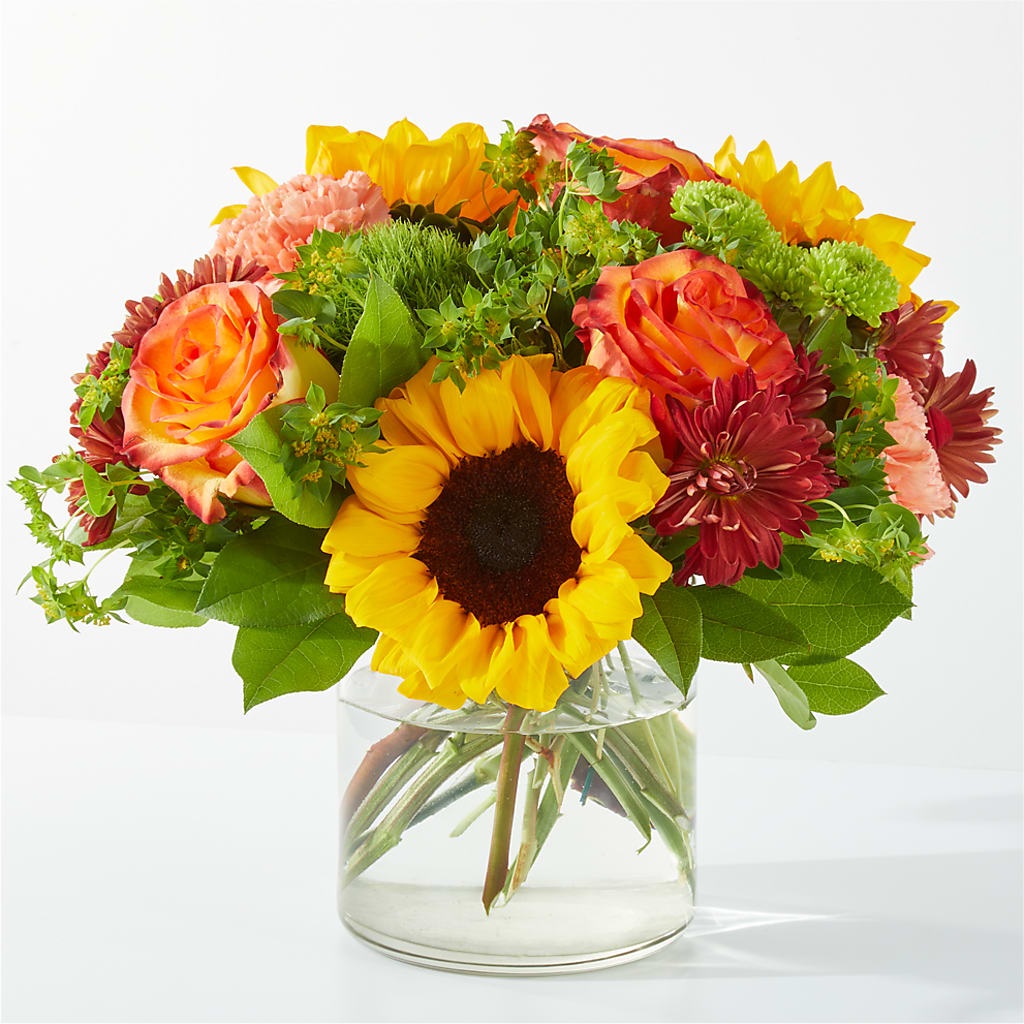 Harvest Festival Bouquet flower arrangement by Honeybee Floral