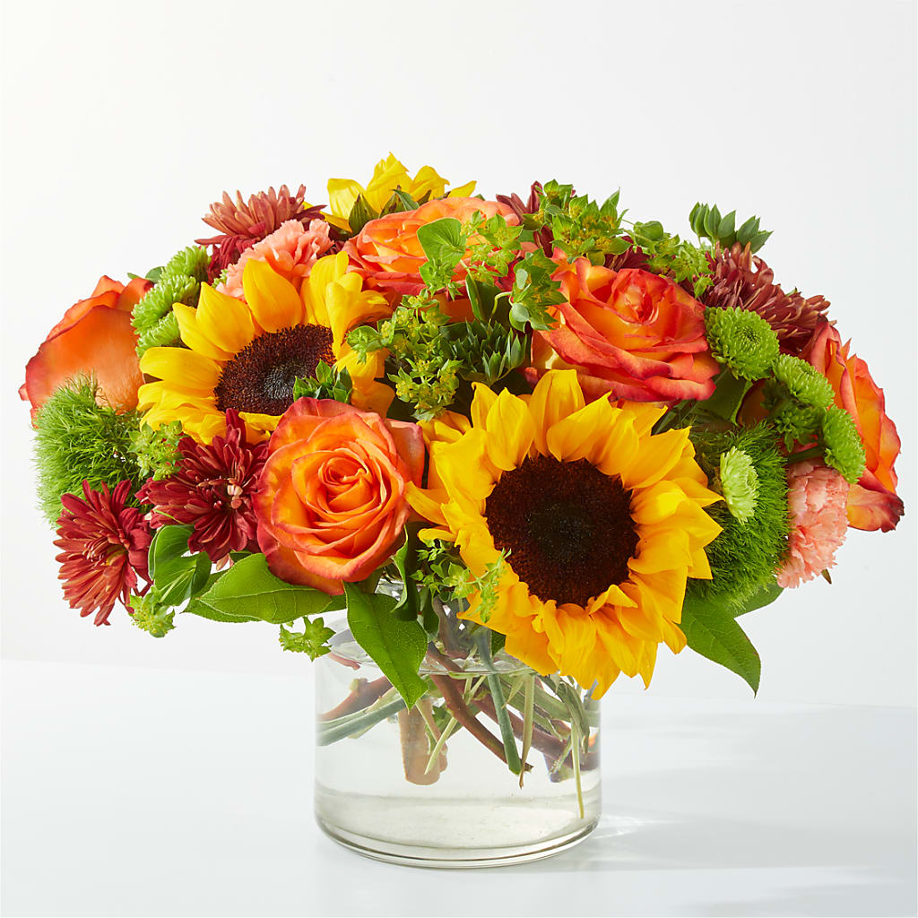 Harvest Festival Bouquet flower arrangement by Honeybee Floral