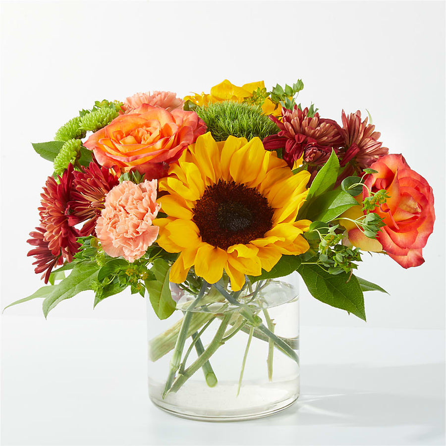 Harvest Festival Bouquet flower arrangement by Honeybee Floral