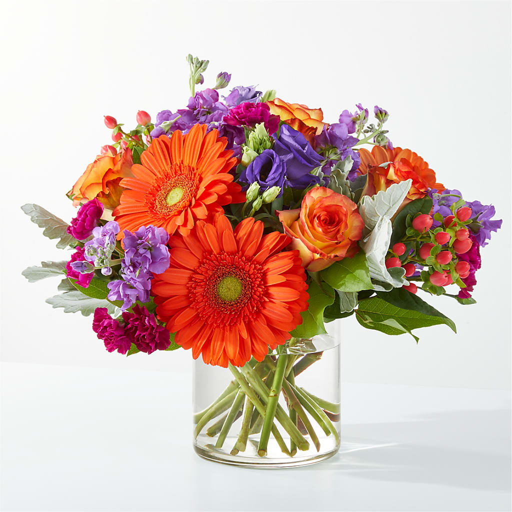 Sangria Bouquet flower arrangement by Honeybee Floral