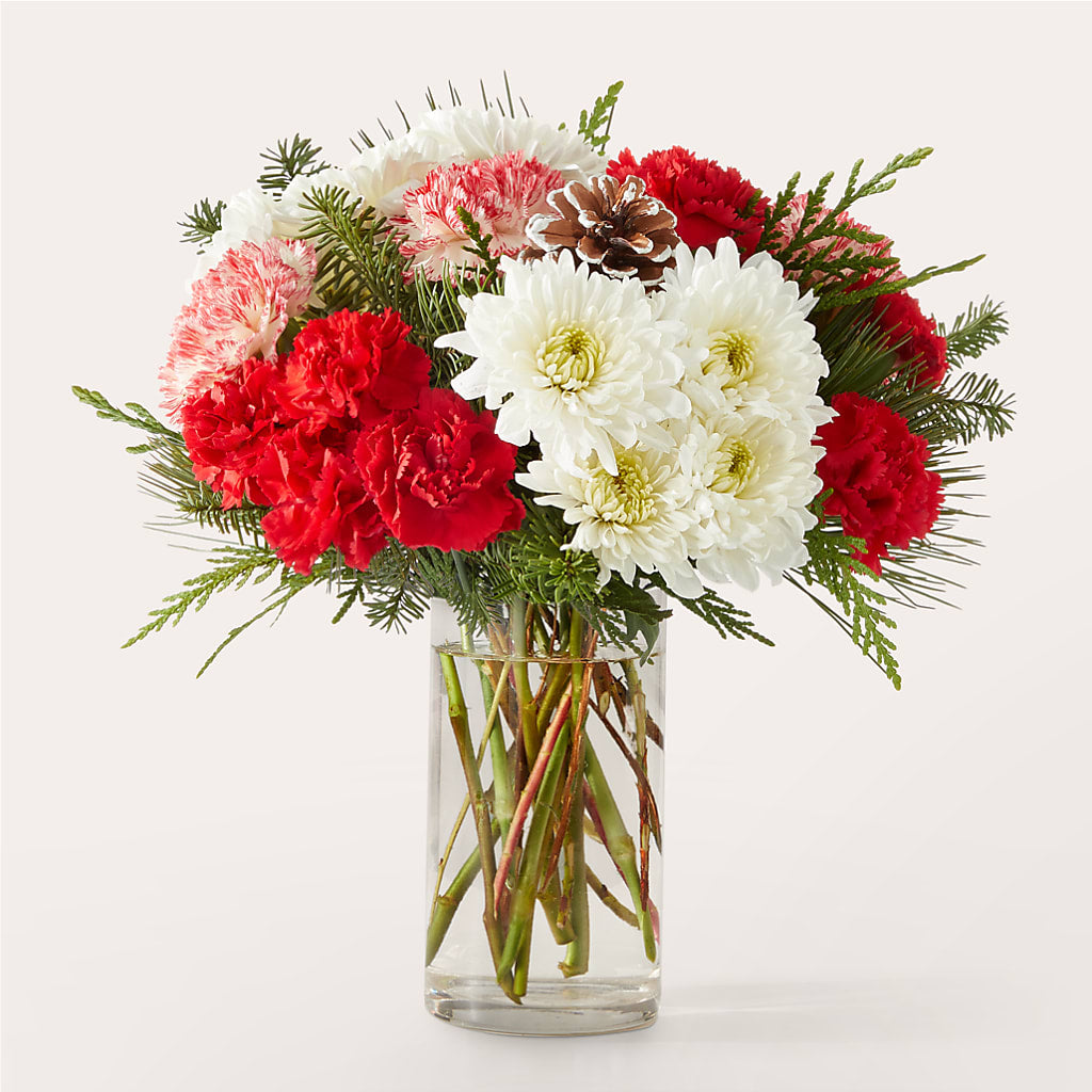 Candy Cane Lane Bouquet flower arrangement by Honeybee Floral