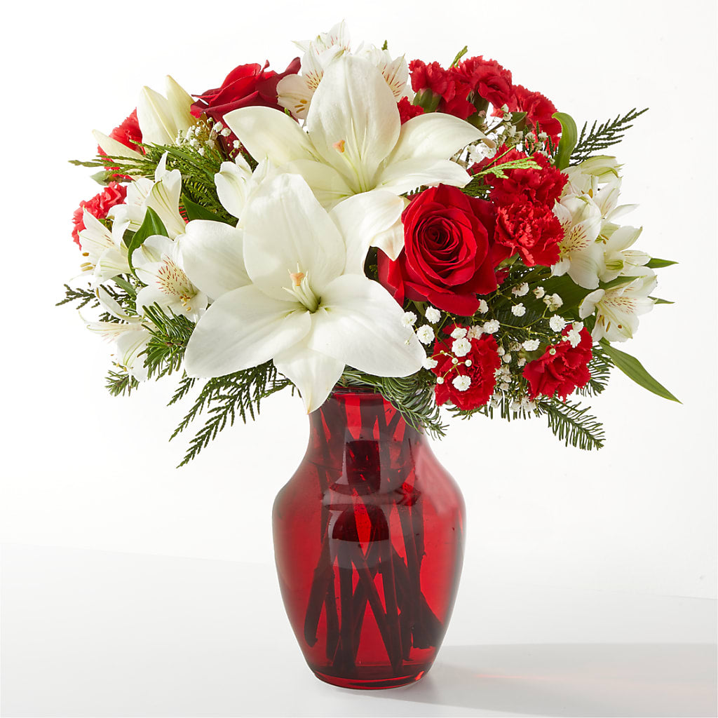 Holiday Season Bouquet flower arrangement by Honeybee Floral