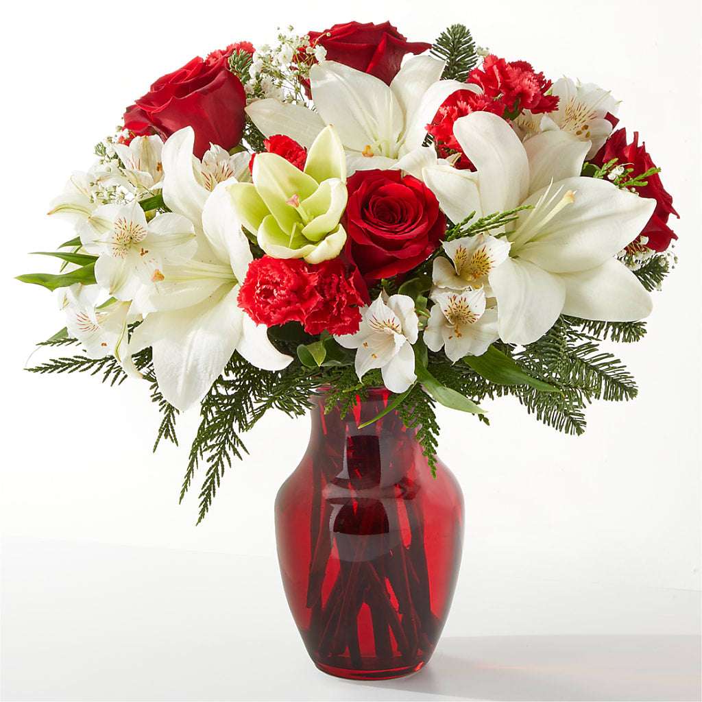Holiday Season Bouquet flower arrangement by Honeybee Floral