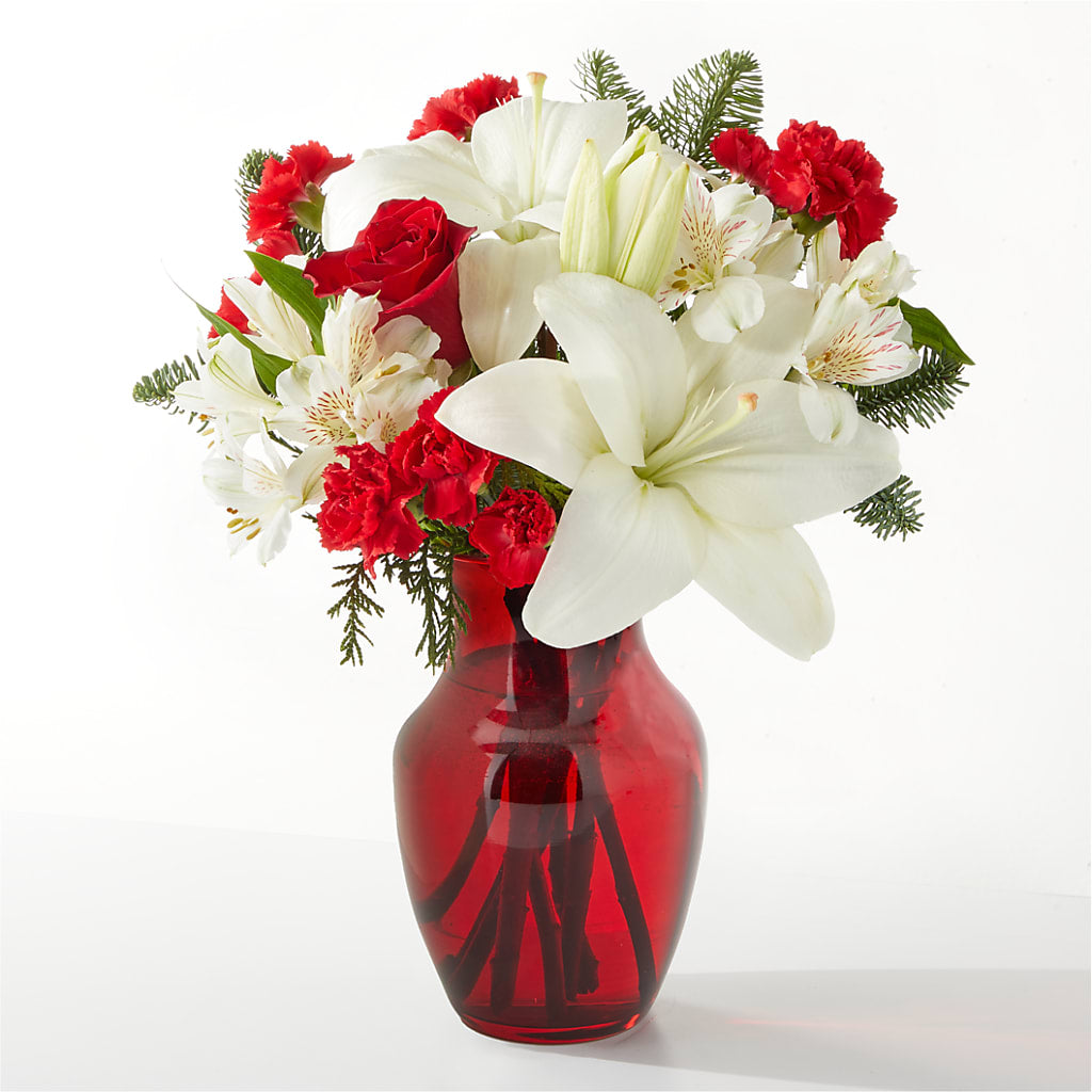 Holiday Season Bouquet flower arrangement by Honeybee Floral