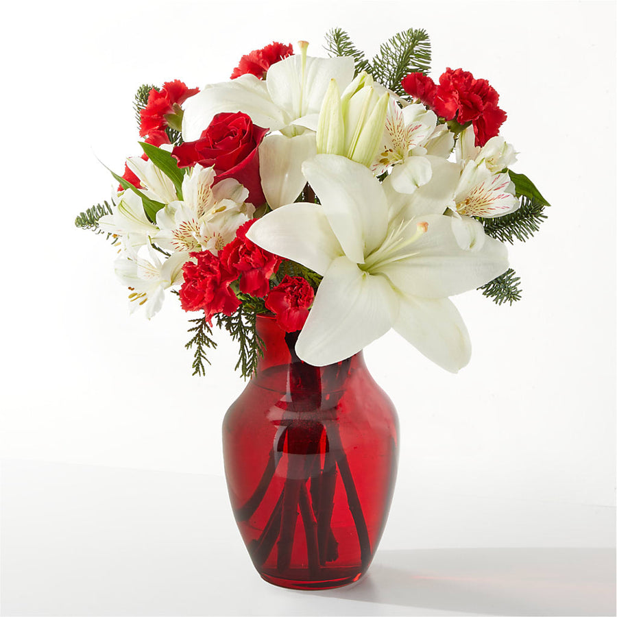 Holiday Season Bouquet flower arrangement by Honeybee Floral
