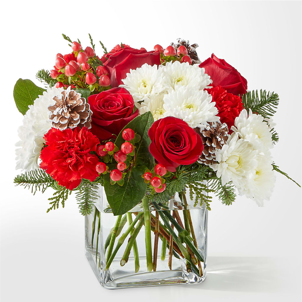 Snow Angel Bouquet flower arrangement by Honeybee Floral